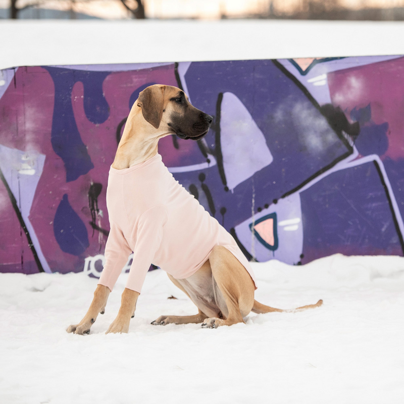 4-Way Stretch Micro Polar Fleece  - Pink