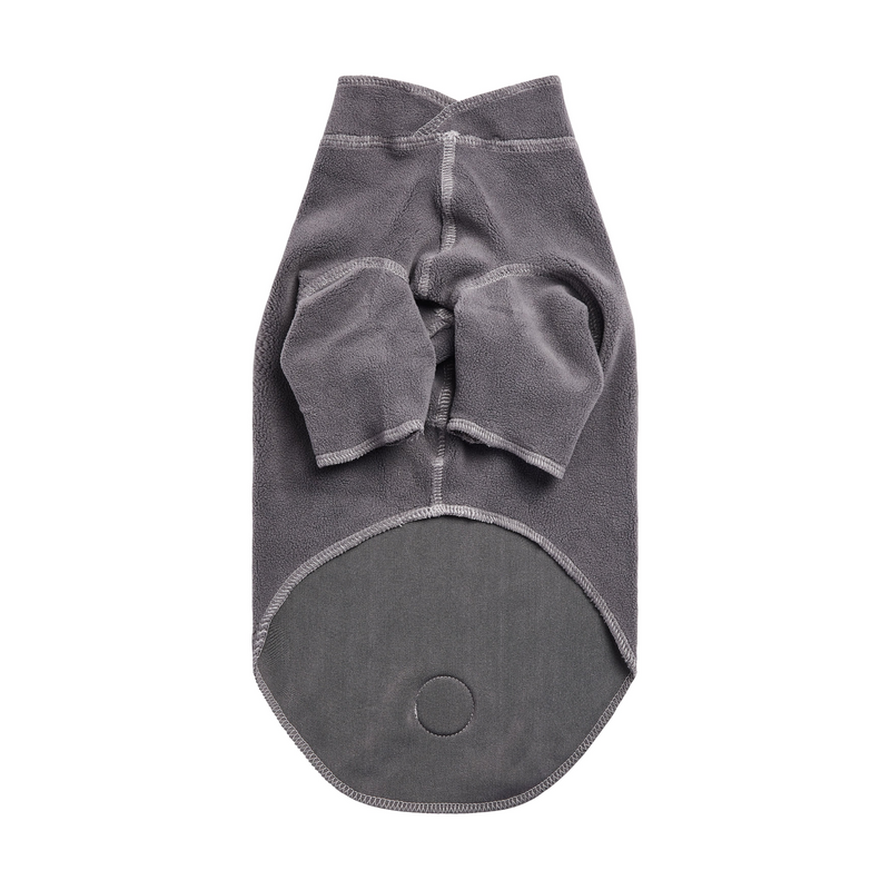 4-Way Stretch Micro Polar Fleece  - Charcoal