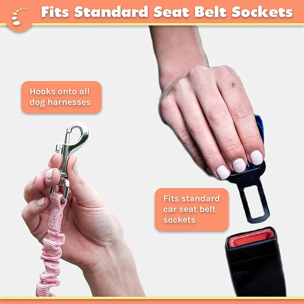 Adjustable Car Dog Harness